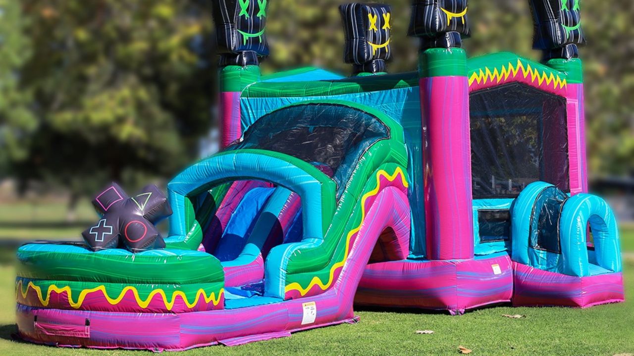 well-run slip and slide rental business