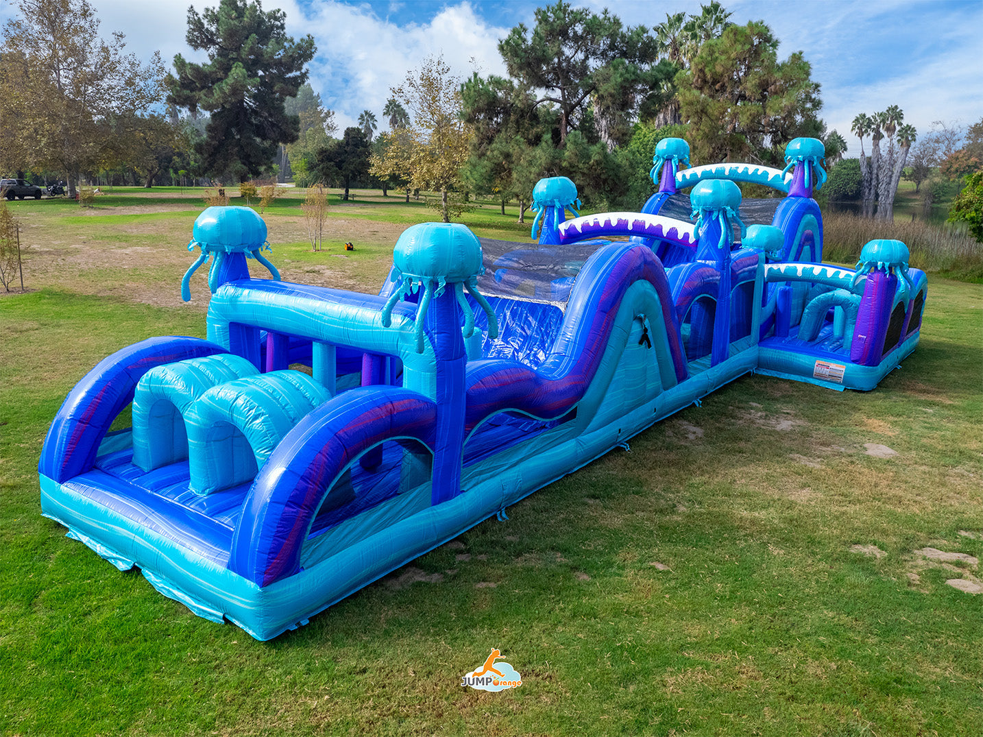 40 ft inflatable obstacle course
