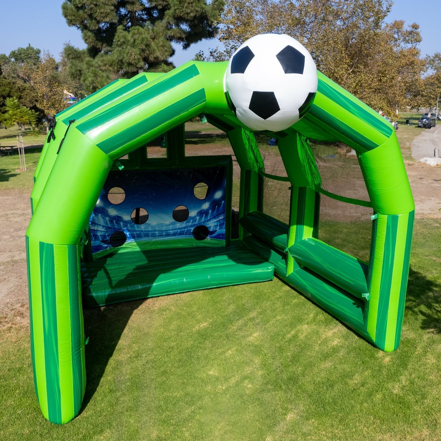 sports inflatables specifically for corporate events