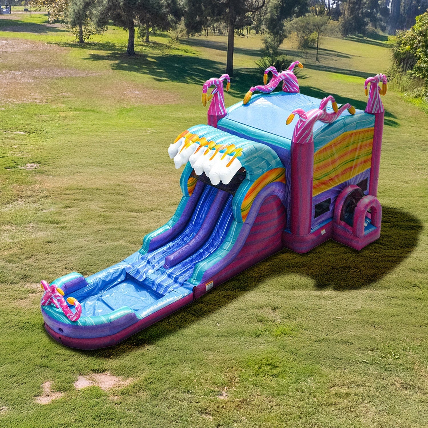 commercial water slide