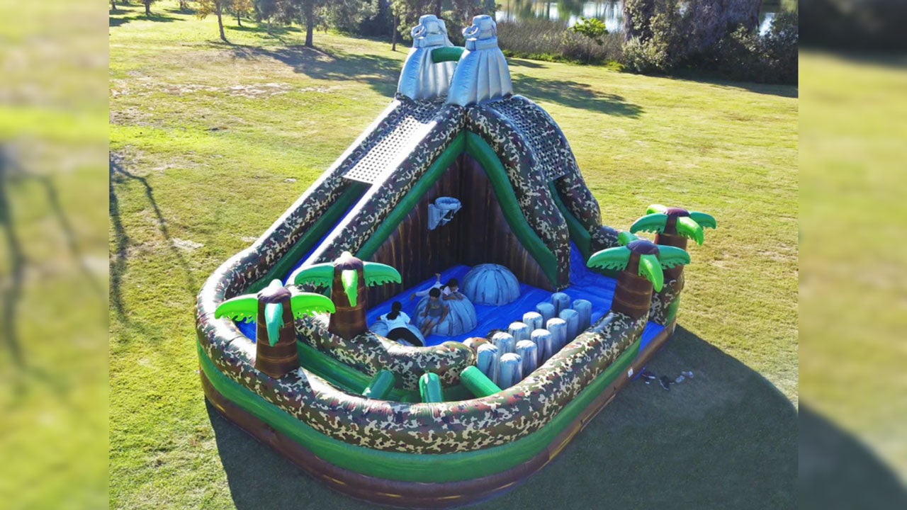 inflatable obstacle course