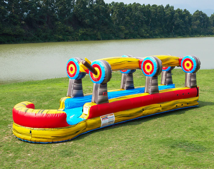 inflatable slip-and-slide