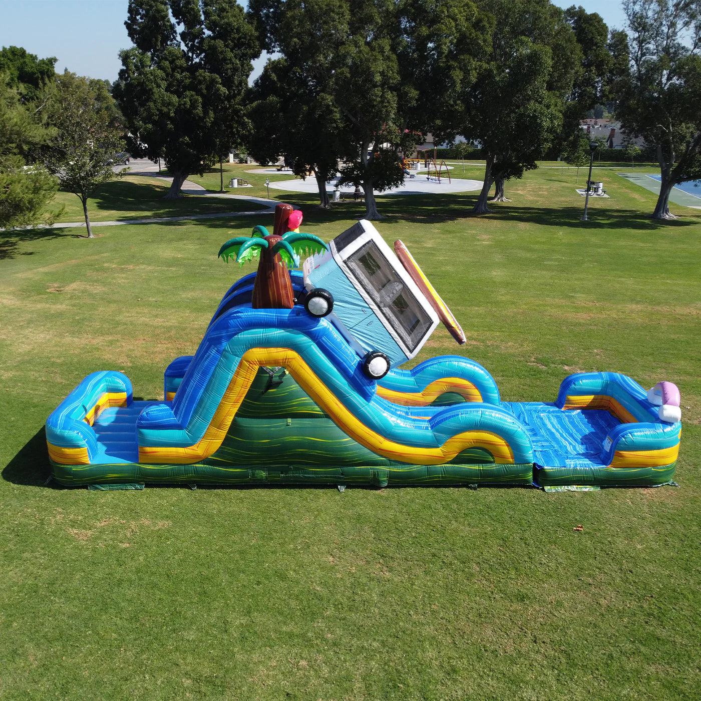 The Ultimate Party Attraction: Giant Water Slides for Your Business