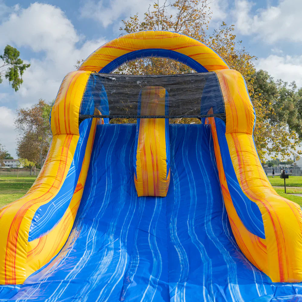 commercial water slide