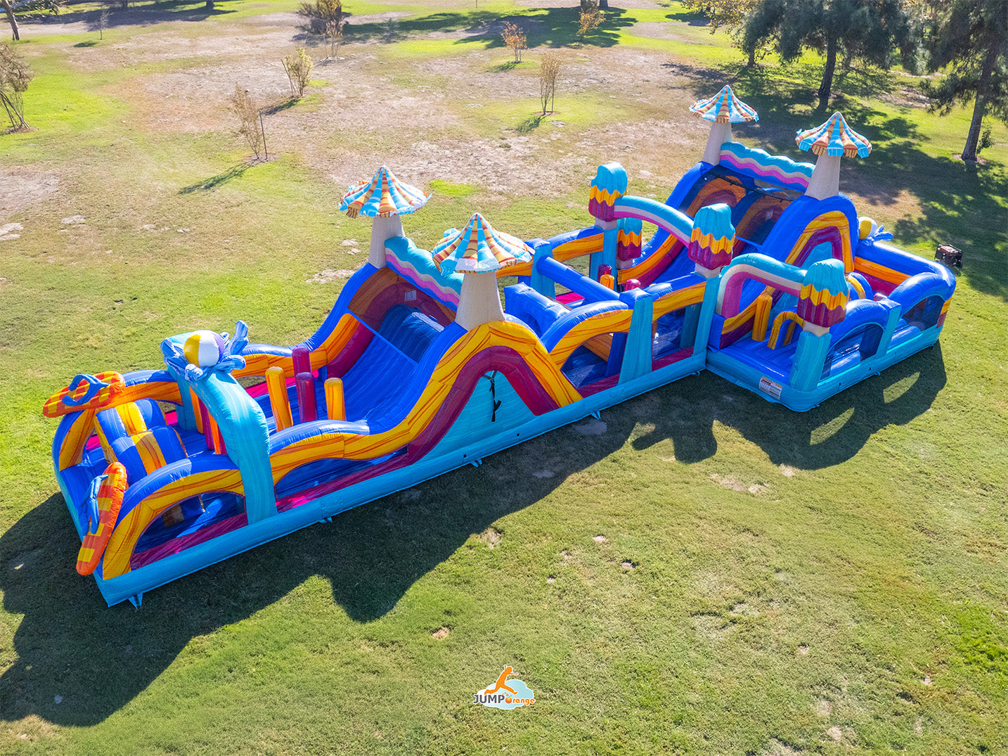 heavy-duty inflatable obstacle courses