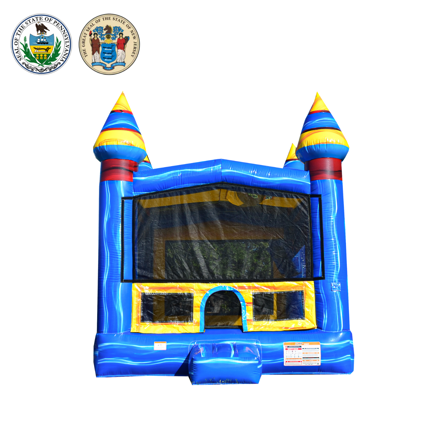 MELTING ARCTIC 13' X 13' BOUNCE HOUSE