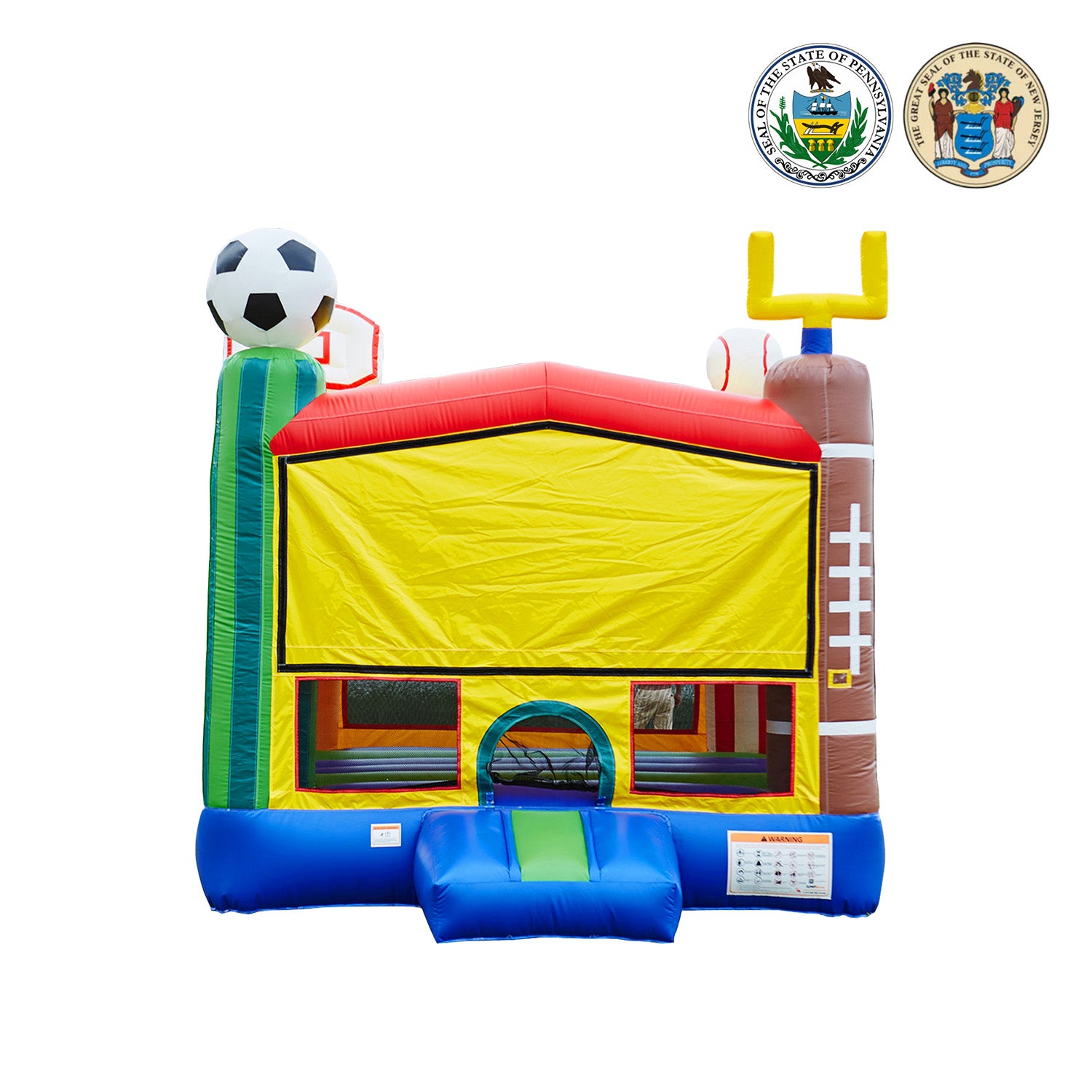 SPORTS 13' X 13' BOUNCE HOUSE