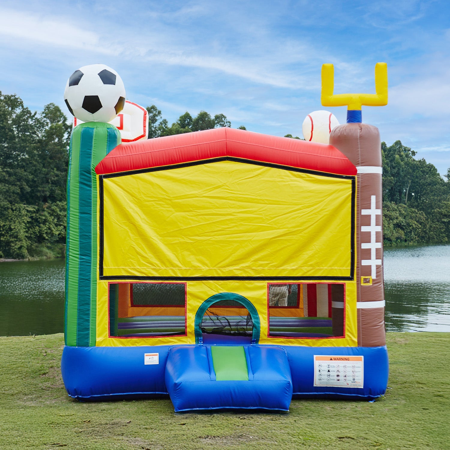 SPORTS 13' X 13' BOUNCE HOUSE