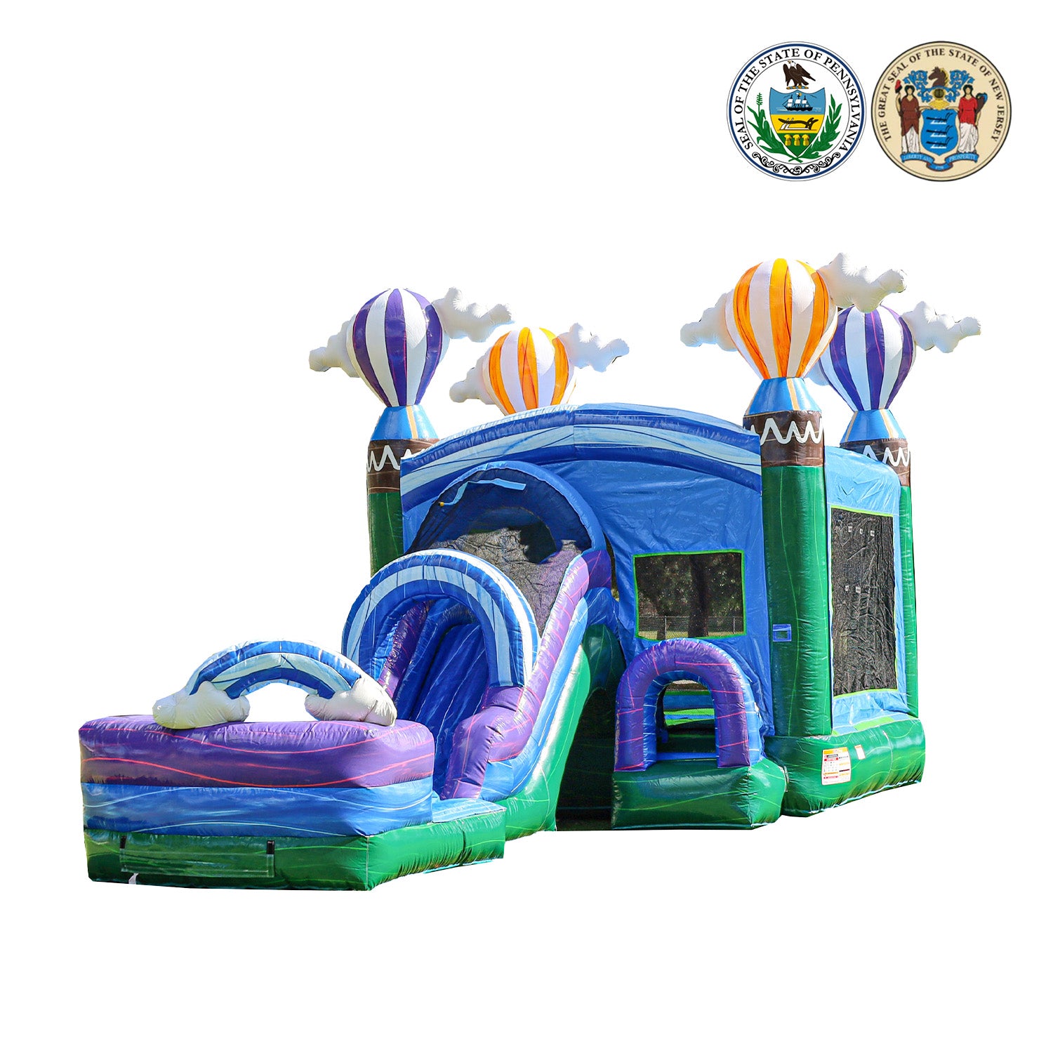 HOT AIR BALLOON FRONT LOADER COMBO