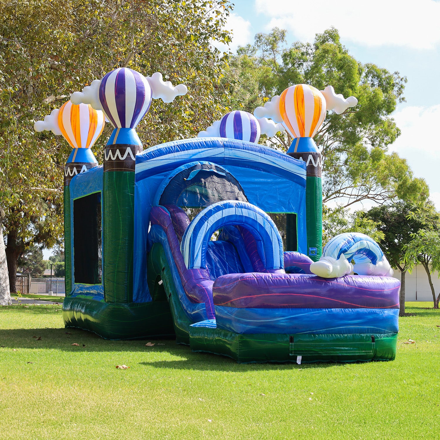 HOT AIR BALLOON FRONT LOADER COMBO