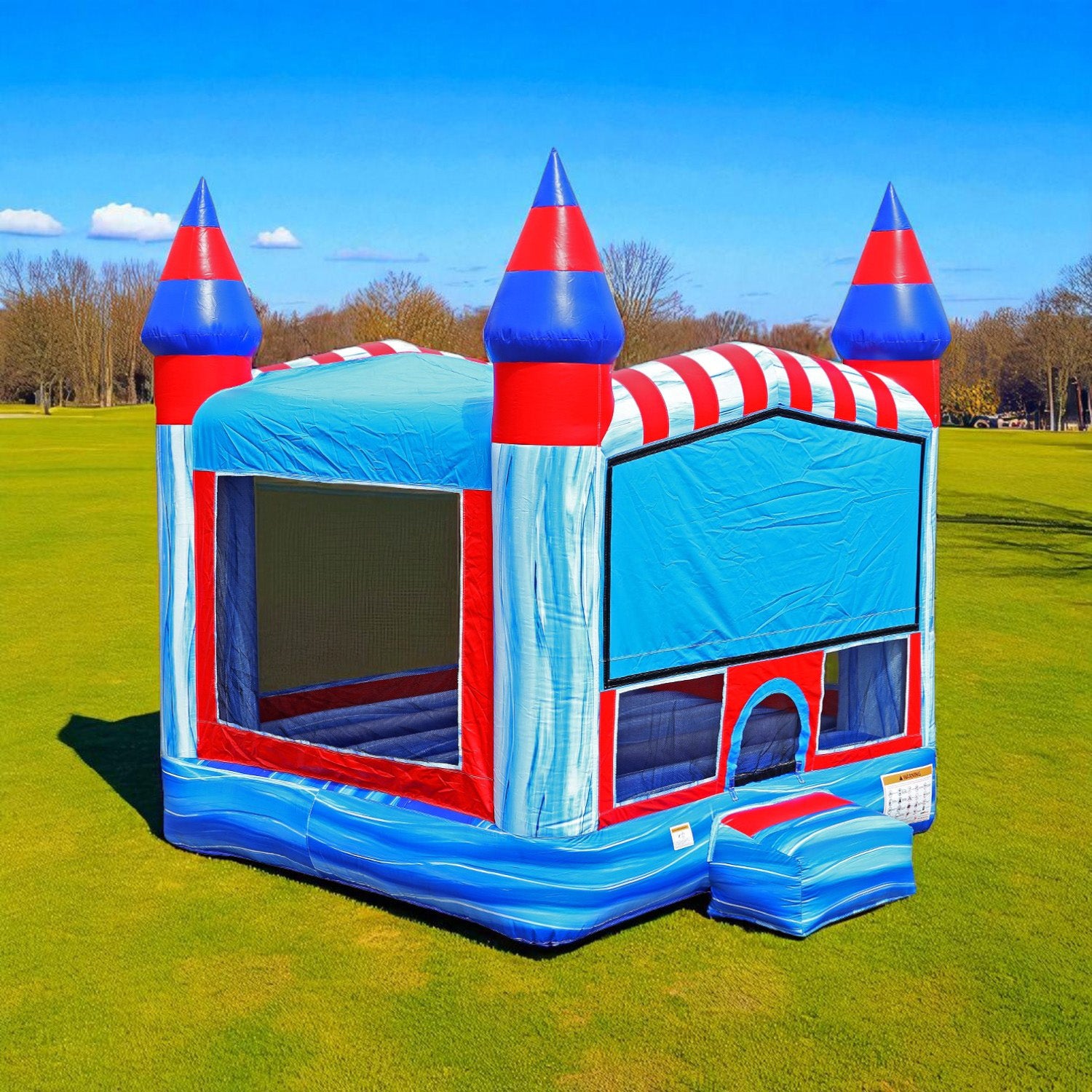 GLACIER 13' X 13' BOUNCE HOUSE