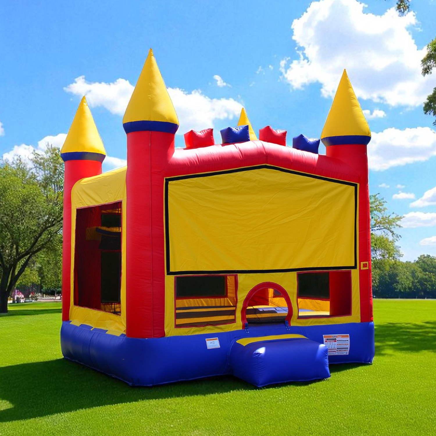 RAINBOW 13' X 13' BOUNCE HOUSE