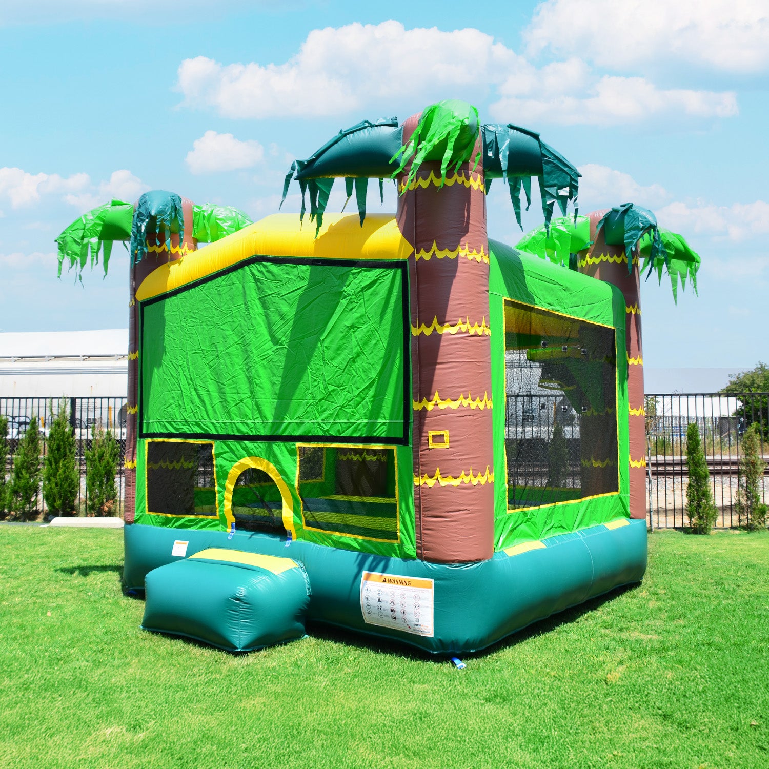 TROPICAL ALOHA 13' X 13' BOUNCE HOUSE