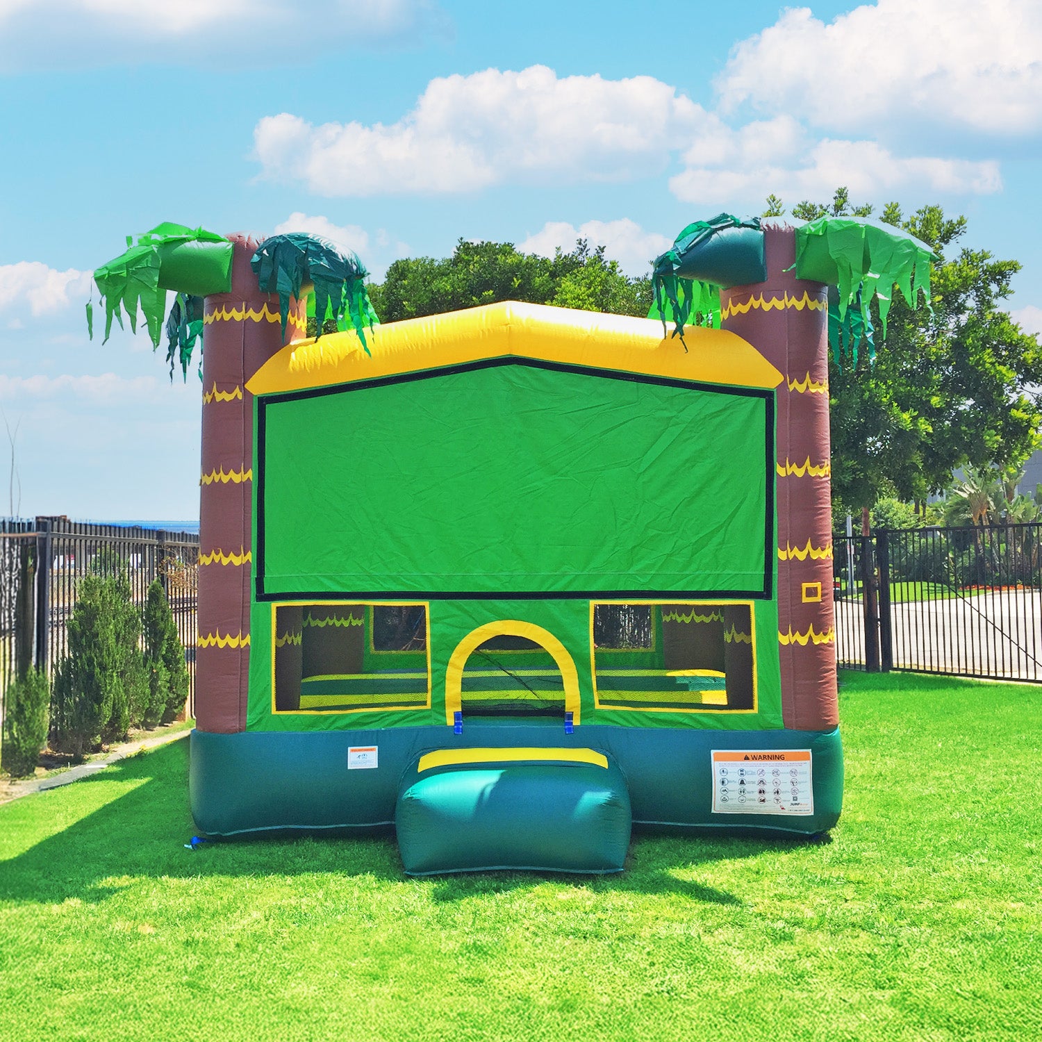 TROPICAL ALOHA 13' X 13' BOUNCE HOUSE