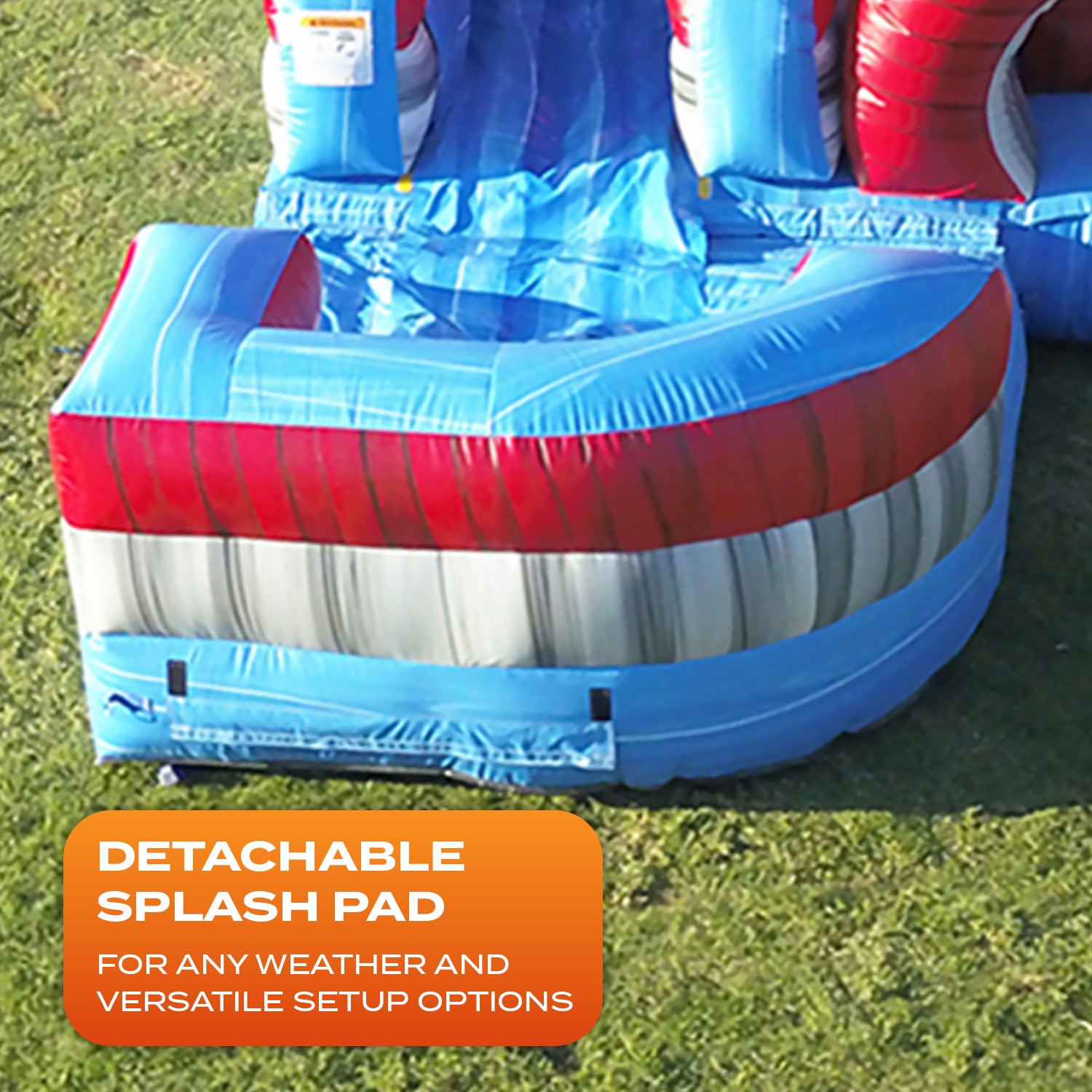 OCEAN BATTLE WET DRY OBSTACLE - LEFT PIECE