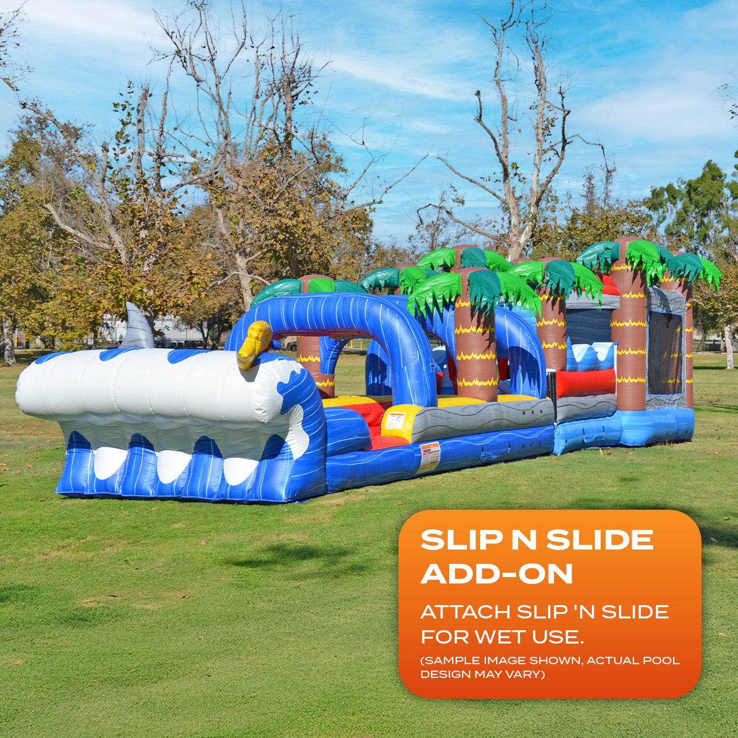 SHARK OBSTACLE + BOUNCER