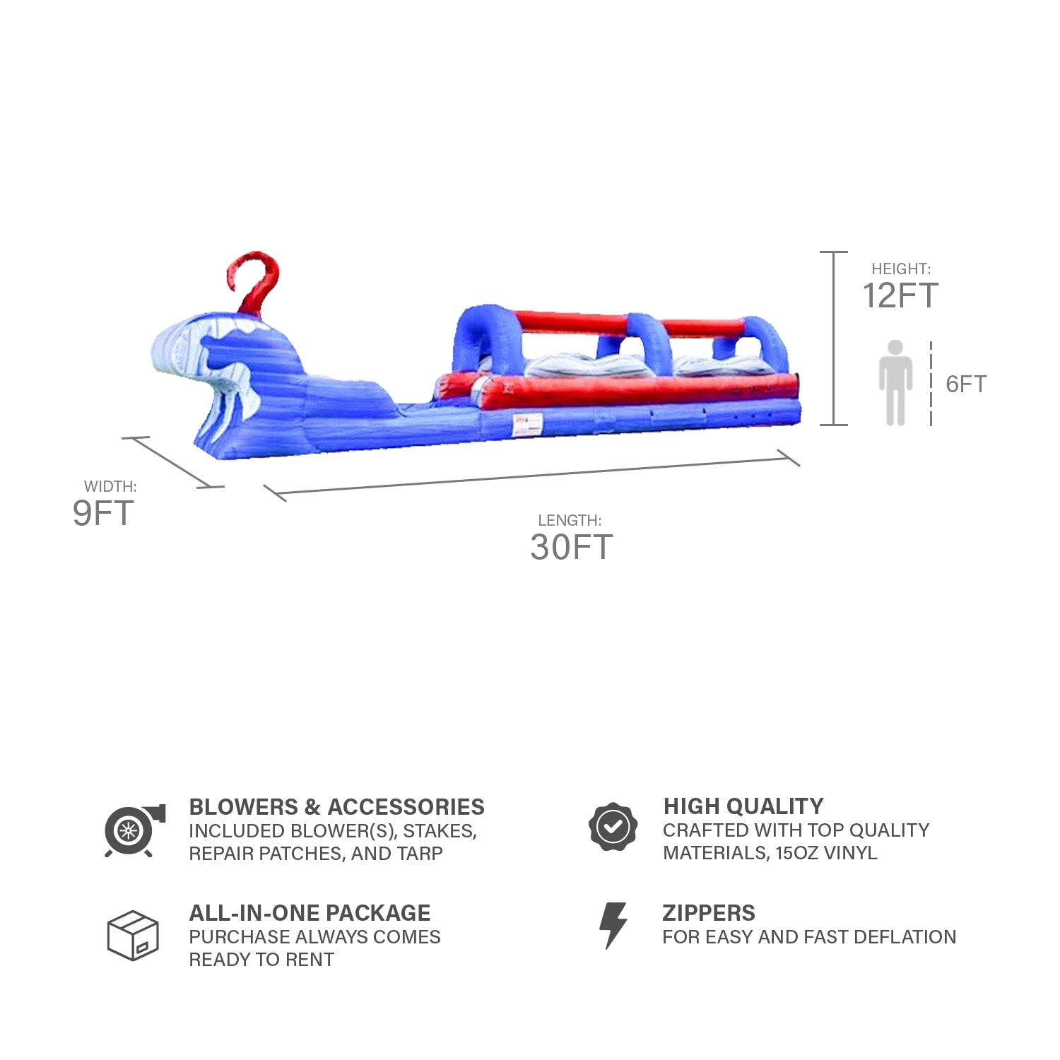 OCEAN BATTLE SLIP N SLIDE