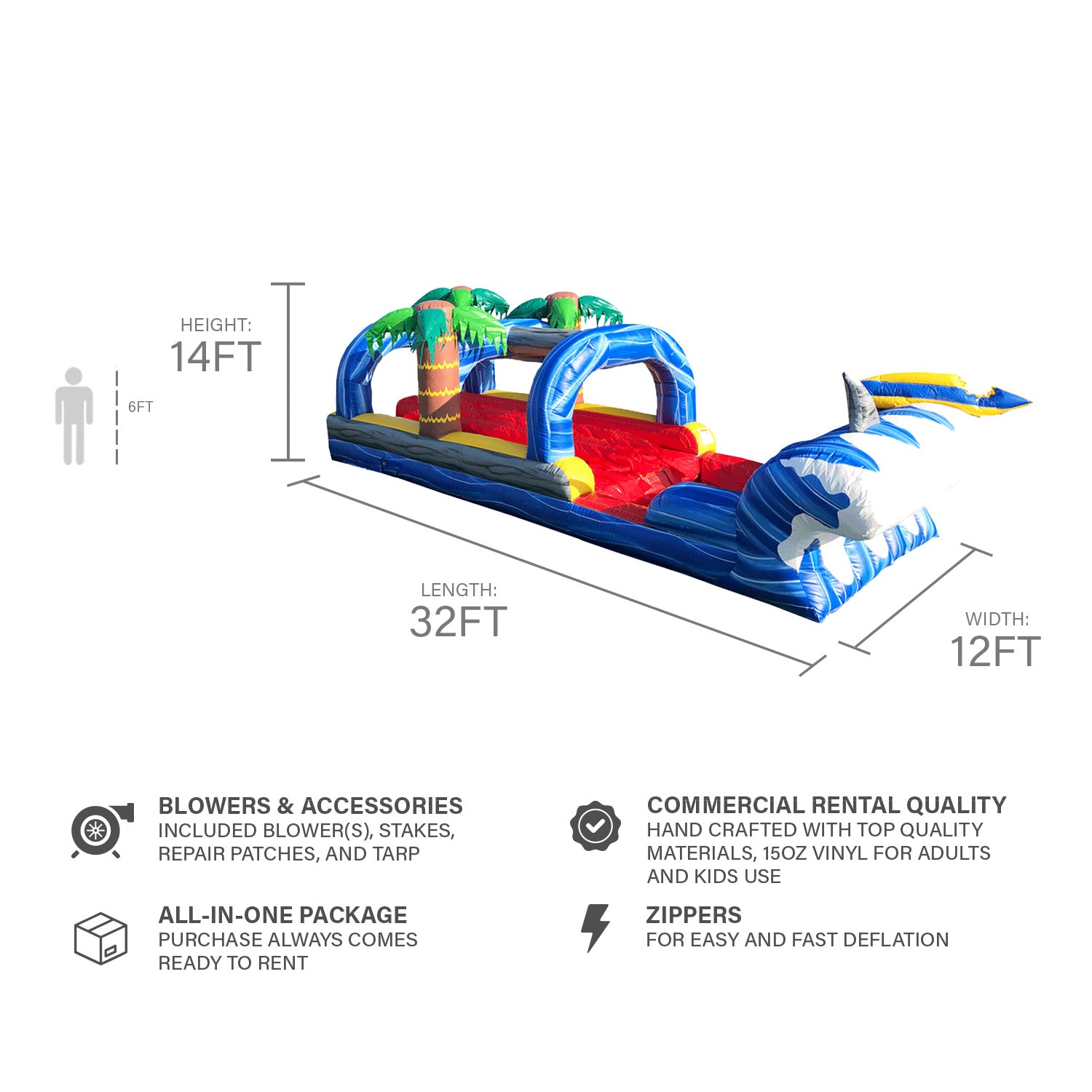 SHARK SIGHTED SLIP N SLIDE