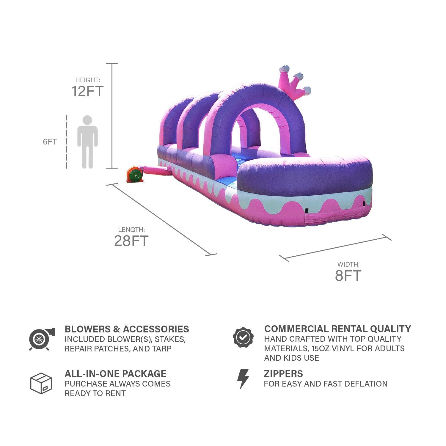 TIARA SLIP N SLIDE