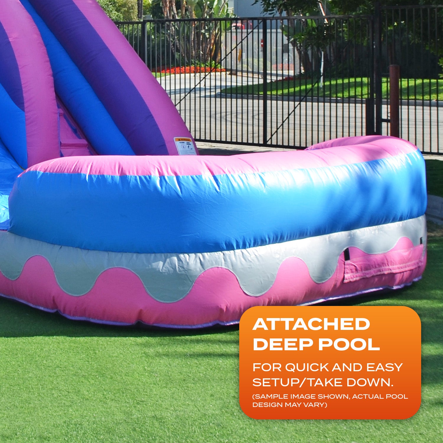 PRINCESS TIARA 14 FT SLIDE