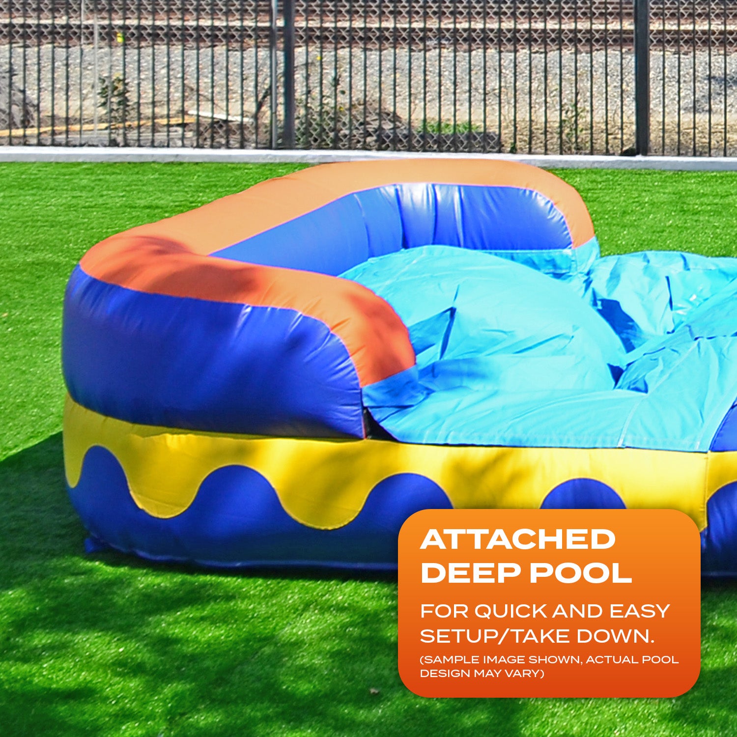 DOLPHIN SPLASH 14 FT SLIDE