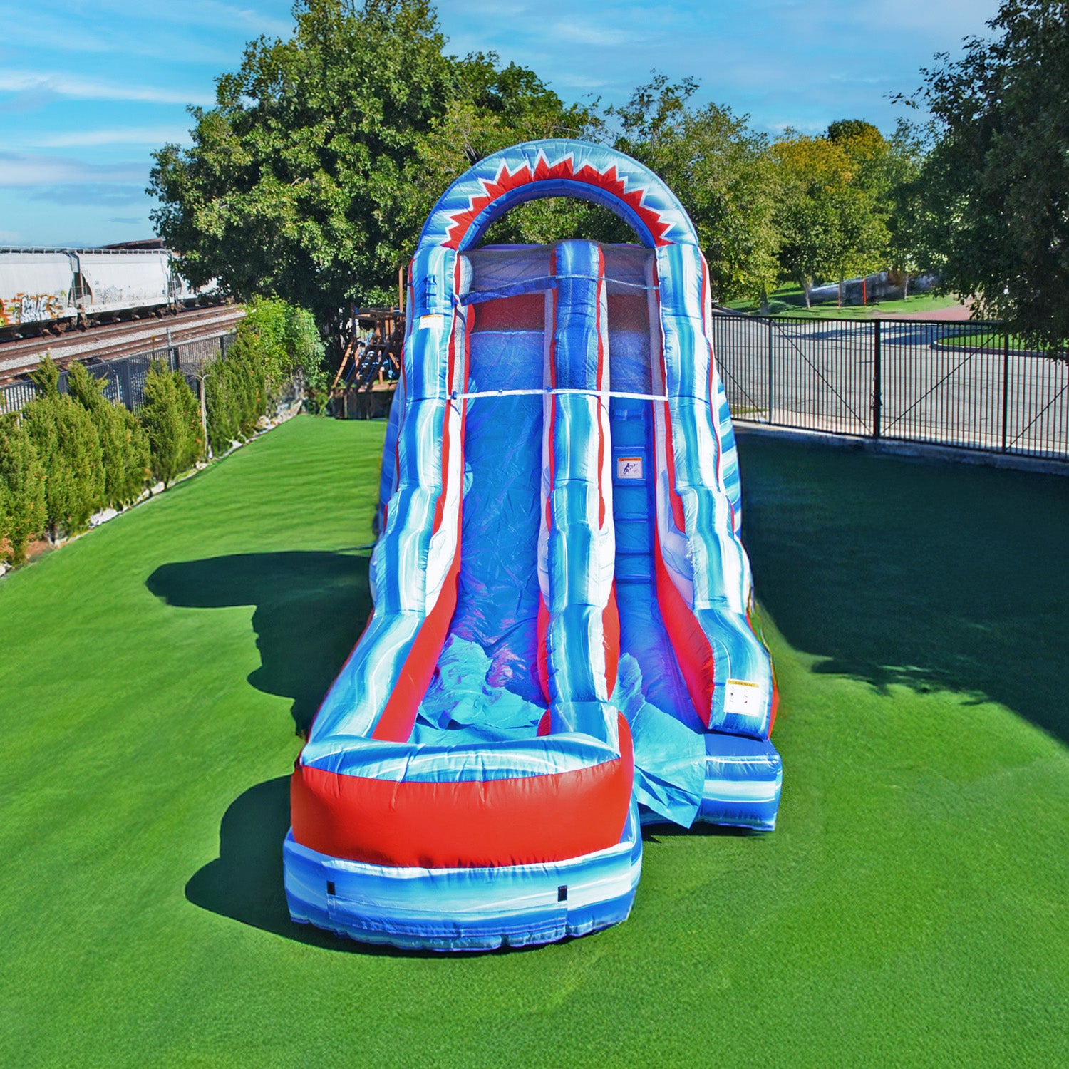 FLASH 15 FT MEGA SLIDE