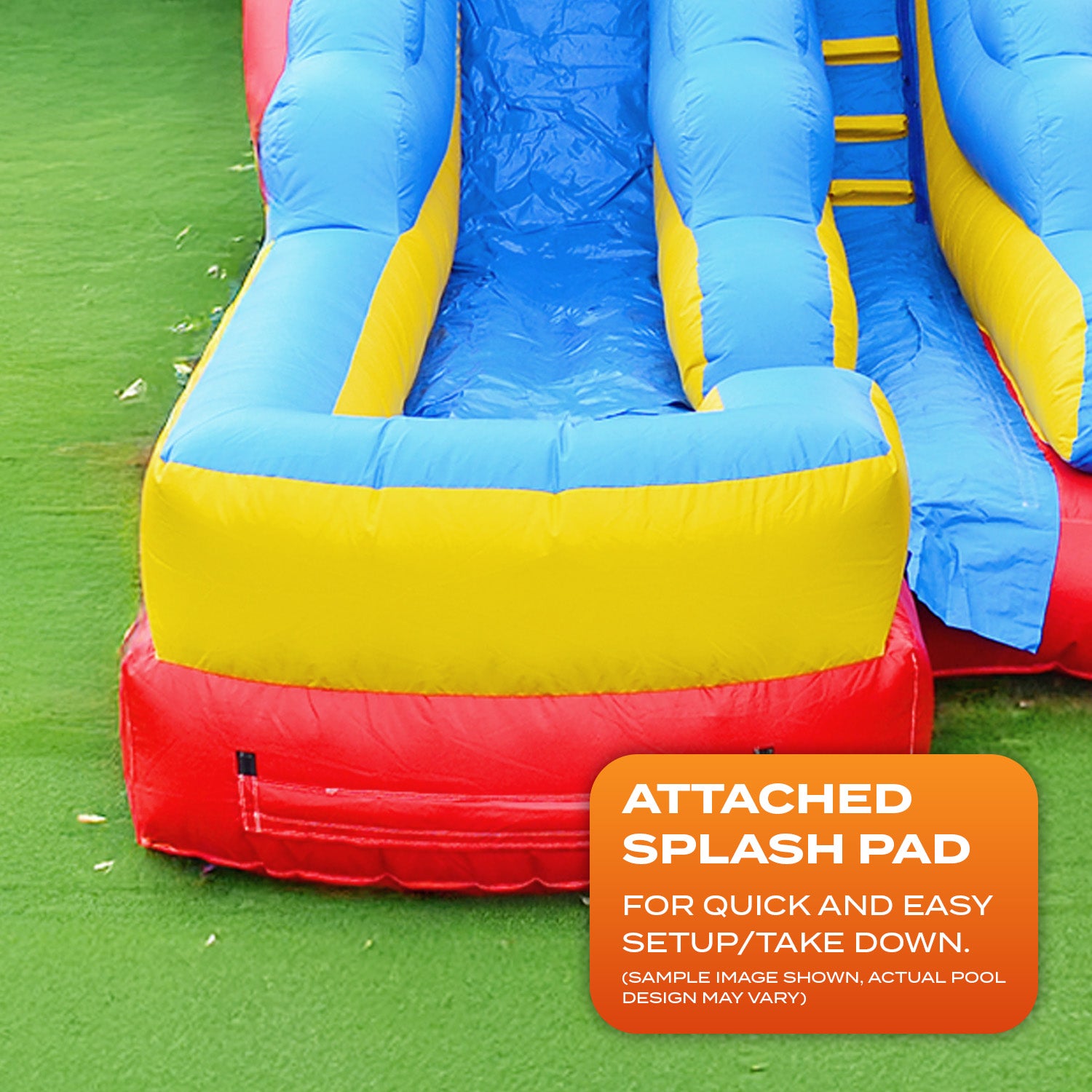 CIRCUS 15 FT MEGA SLIDE