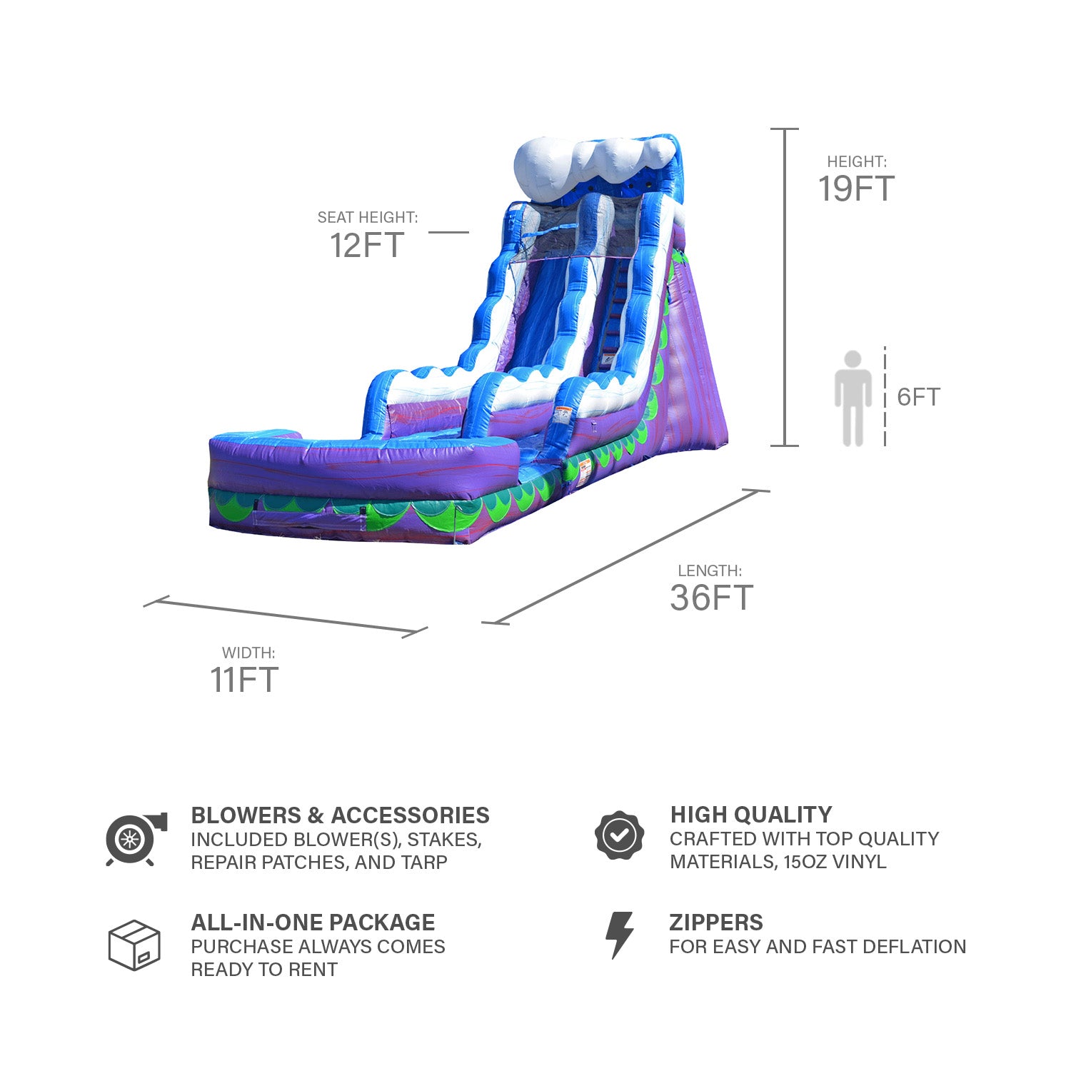 MERMAID 19 FT SLIDE