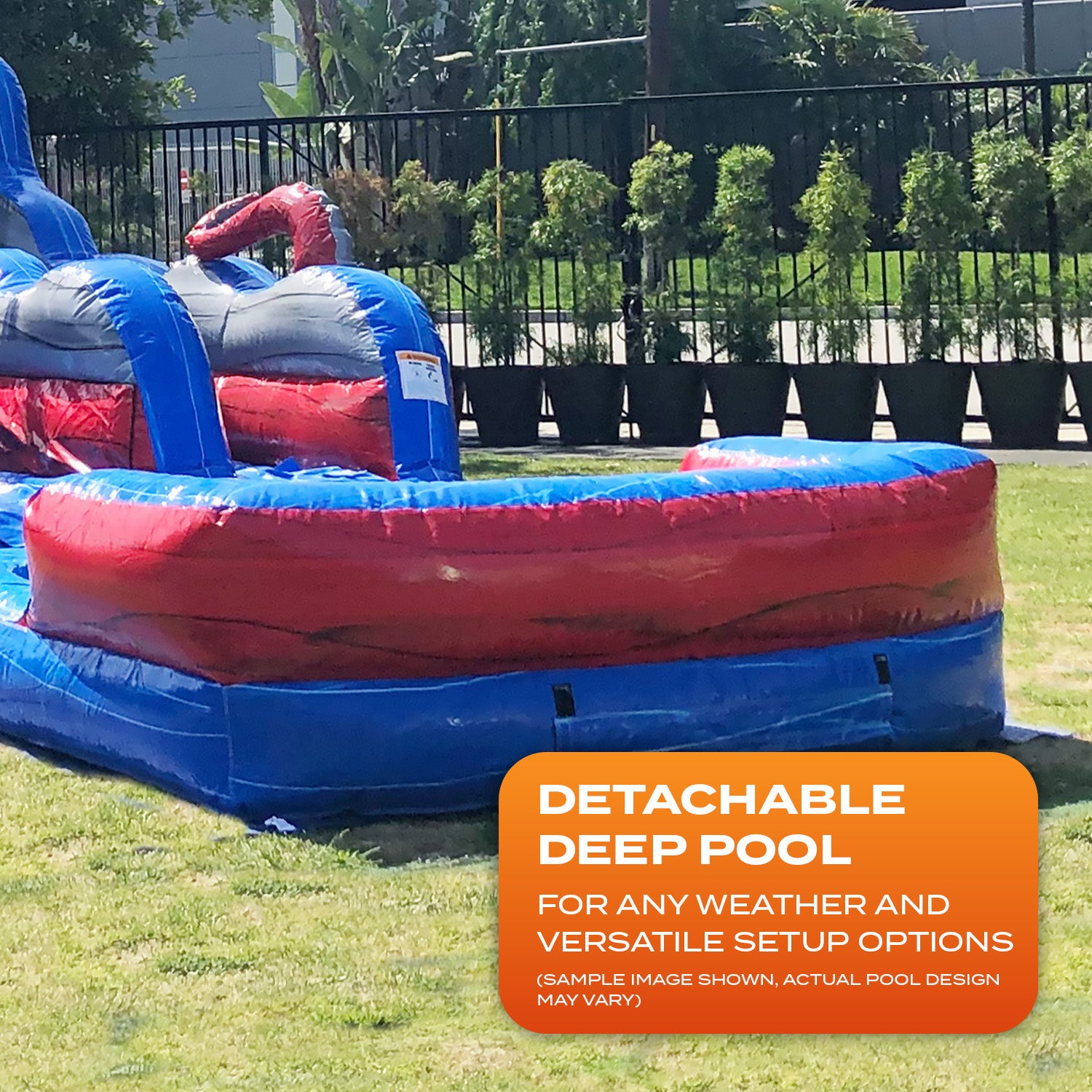 OCEAN BATTLE 19 FT SLIDE