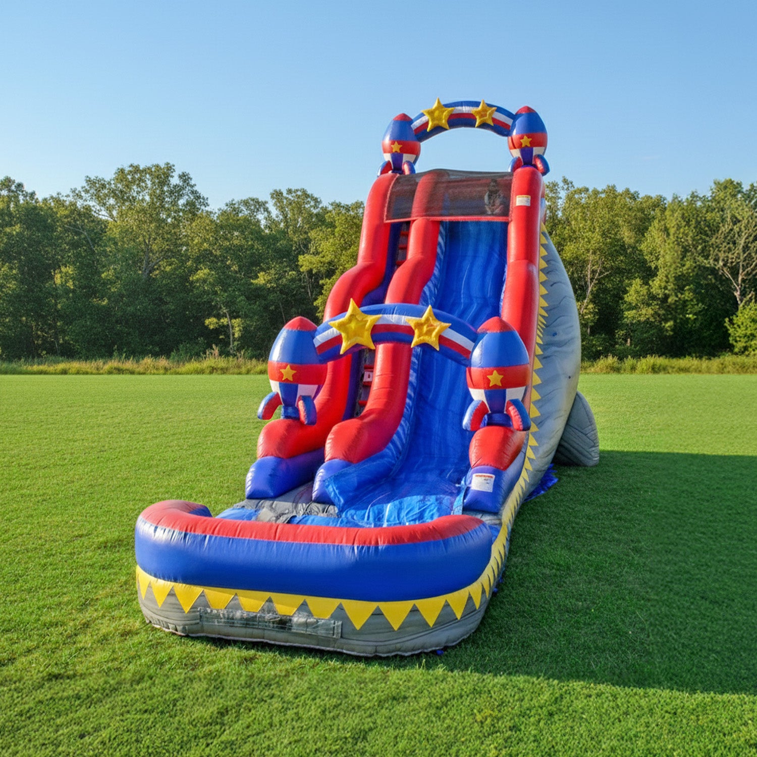 ROCKET DOUBLE DROP WAVE 24 FT SLIDE