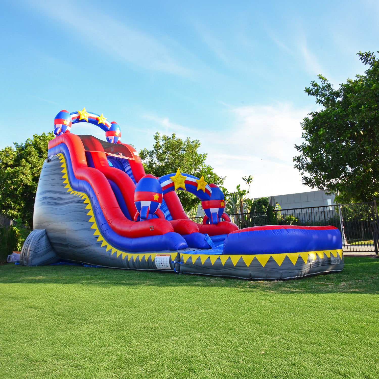 ROCKET DOUBLE DROP WAVE 24 FT SLIDE