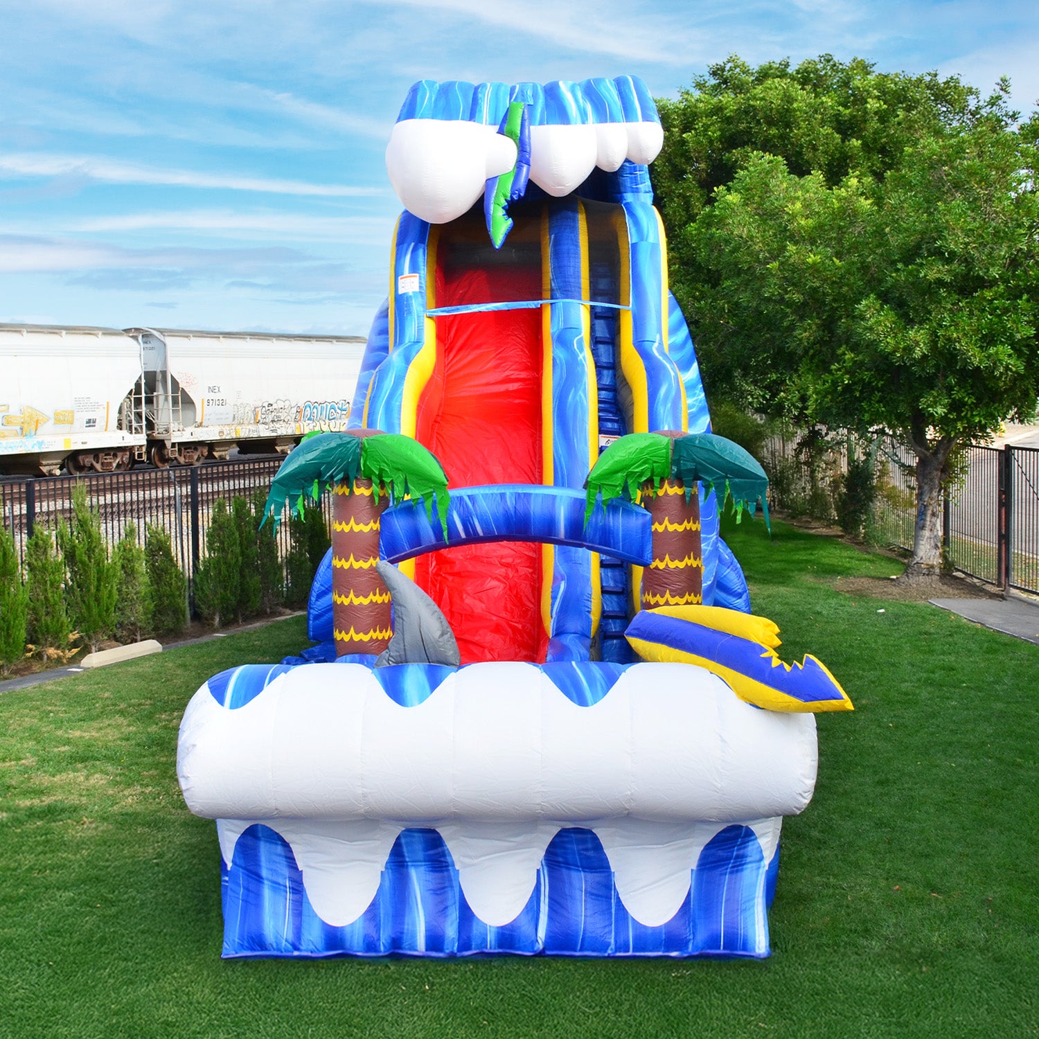 SHARK SIGHTED WAVE 24 FT SLIDE