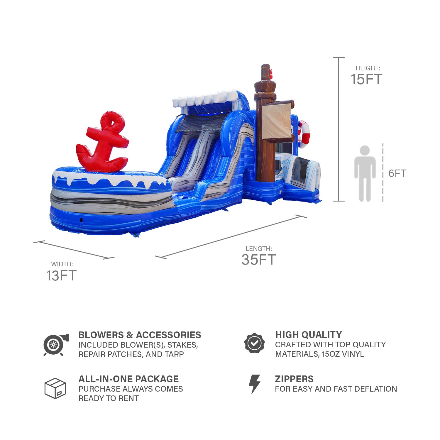 OFFSHORE ADVENTURE DUAL LANE COMBO