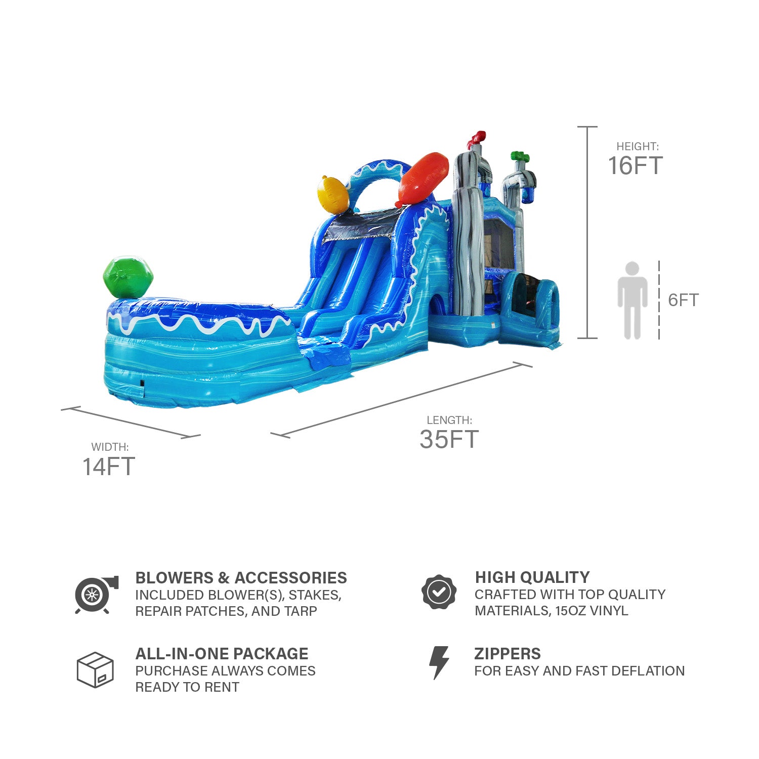 WATER BALLOONS DUAL LANE COMBO