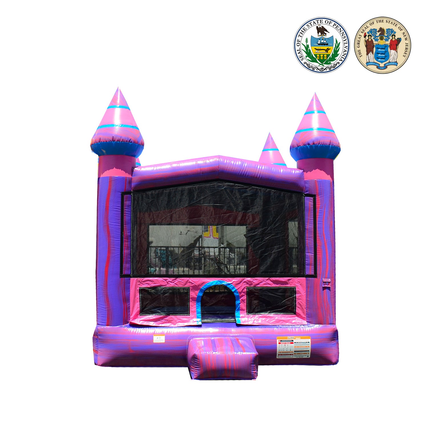PURPLISH 13' X 13' BOUNCE HOUSE