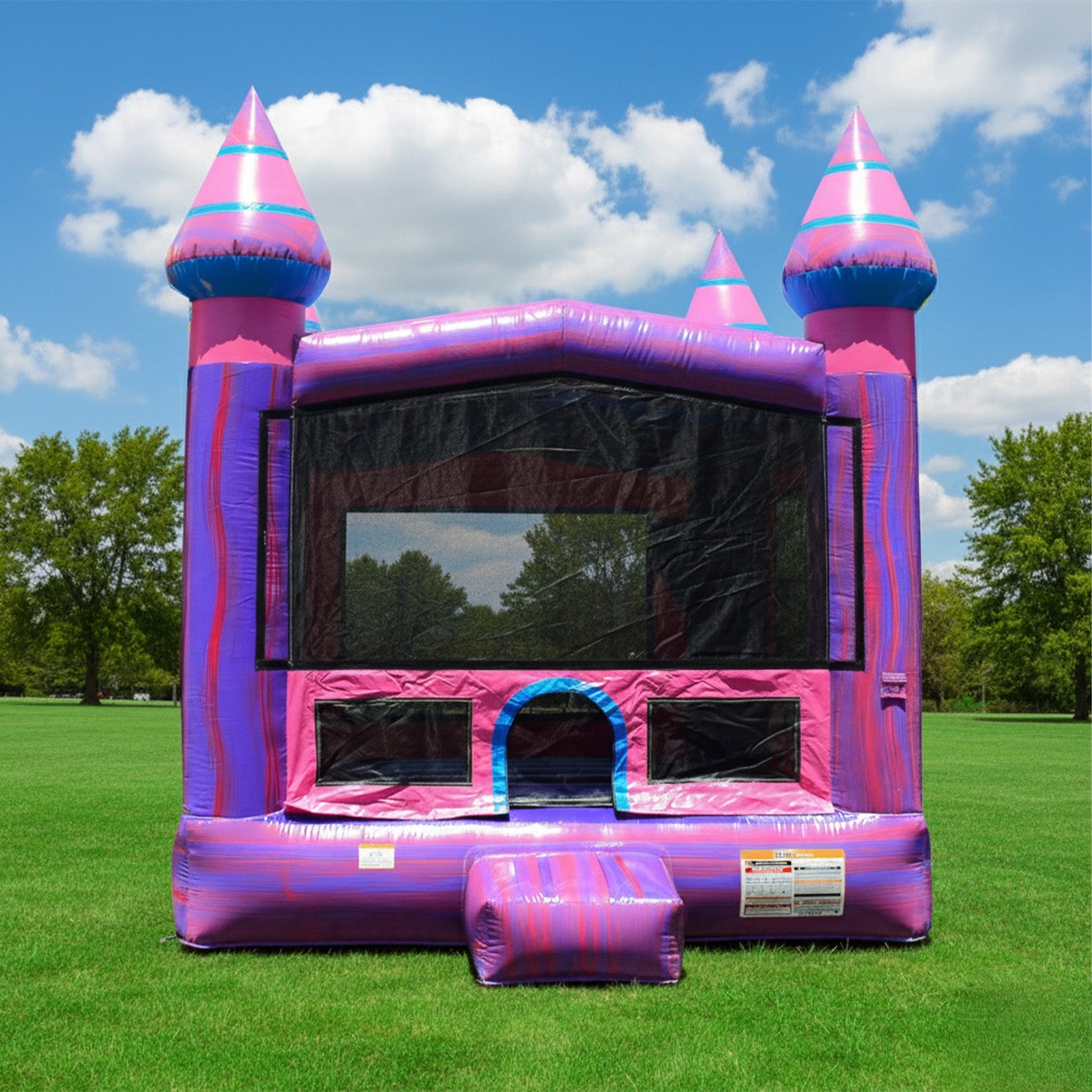 PURPLISH 13' X 13' BOUNCE HOUSE