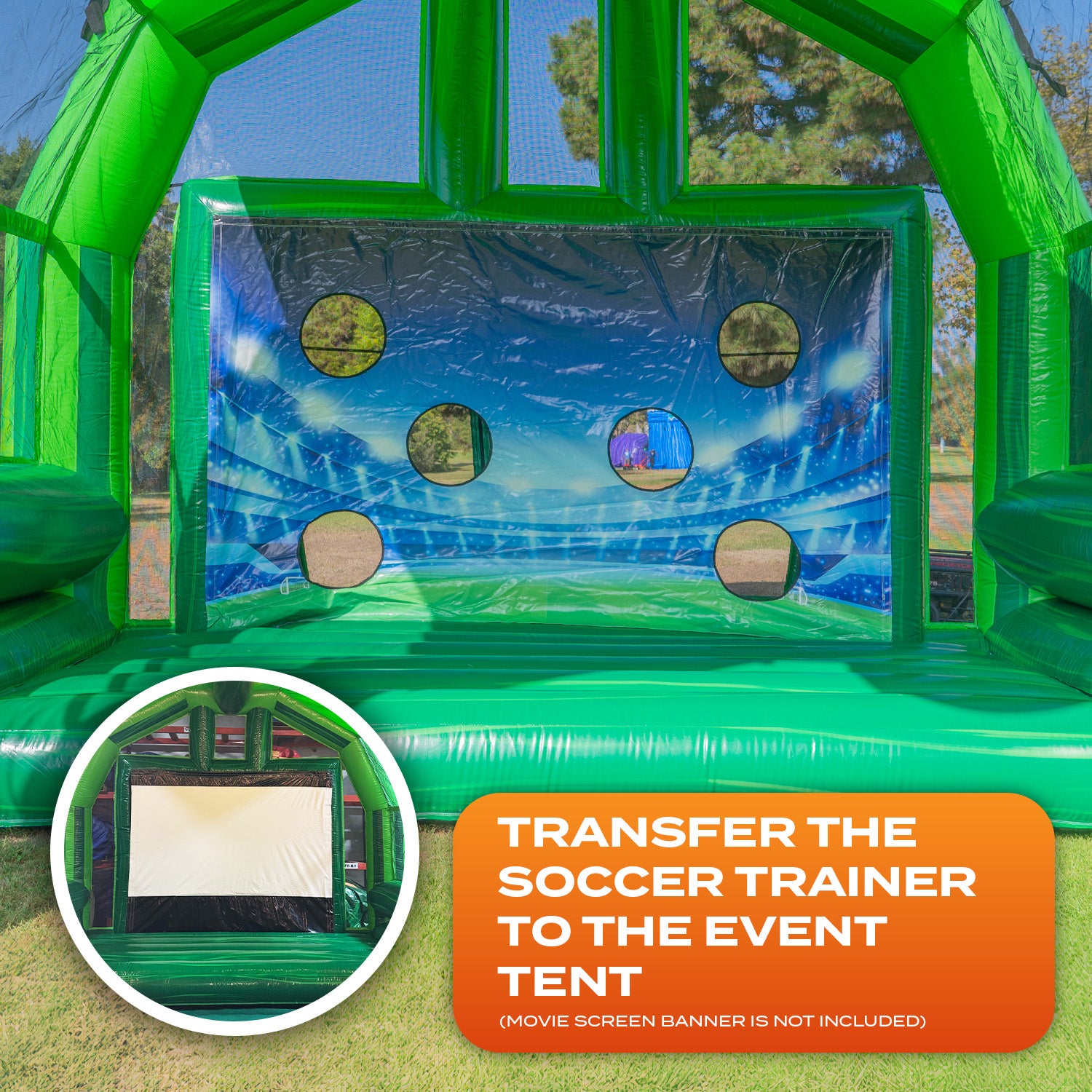 SOCCER GOAL 2-IN-1 TRAINER