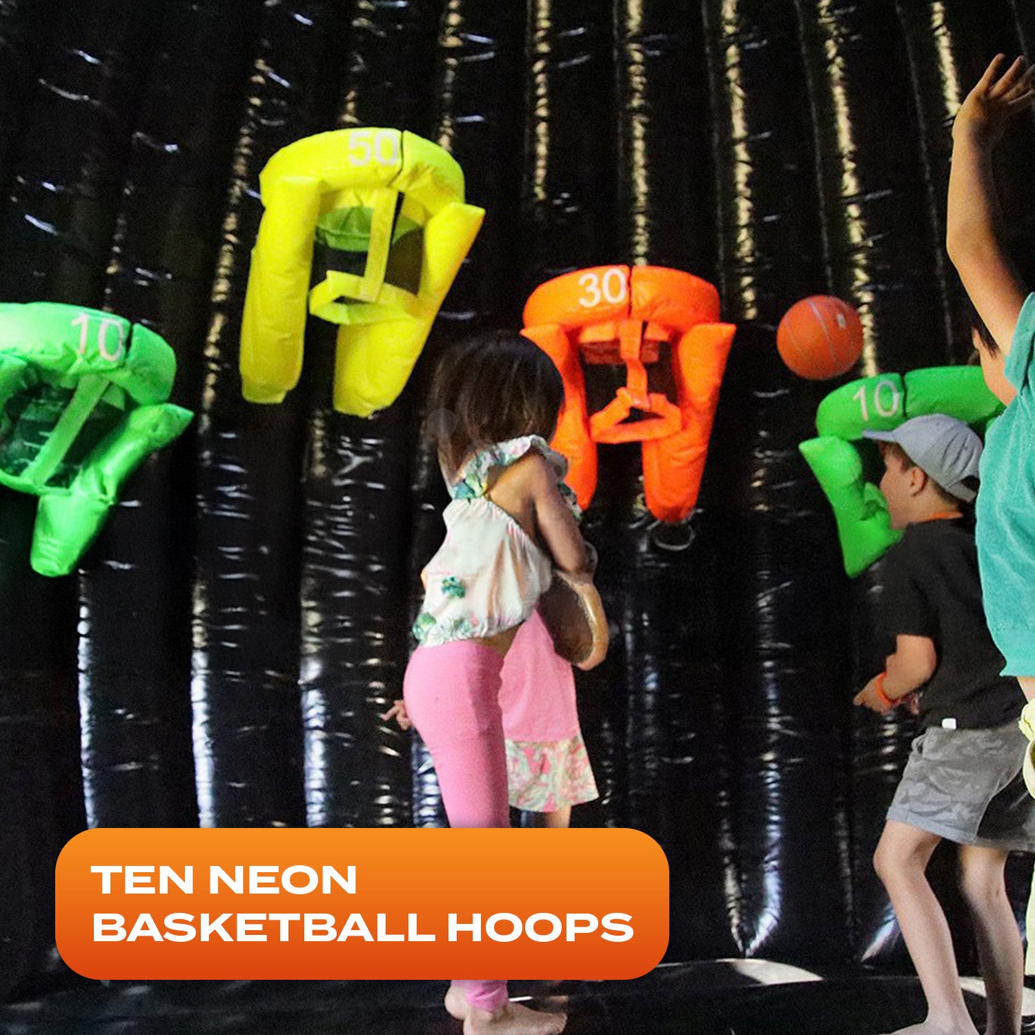 ROCKER DISCO DOME + NEON BASKETBALL