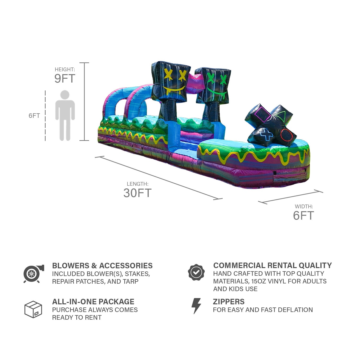 LEVEL UP SLIP N SLIDE