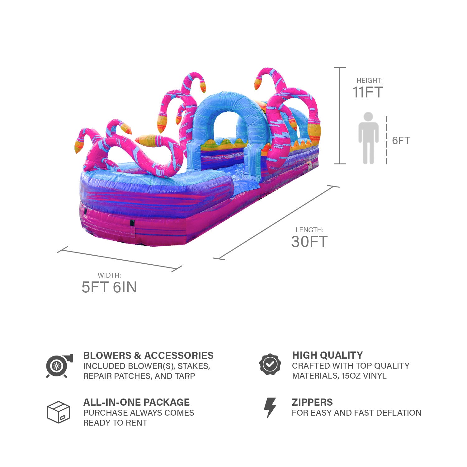 MYSTERIOUS JUNGLE SLIP N SLIDE