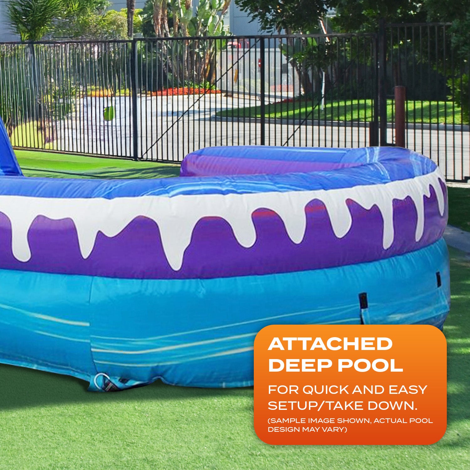 ELECTRIC 15 FT SLIDE