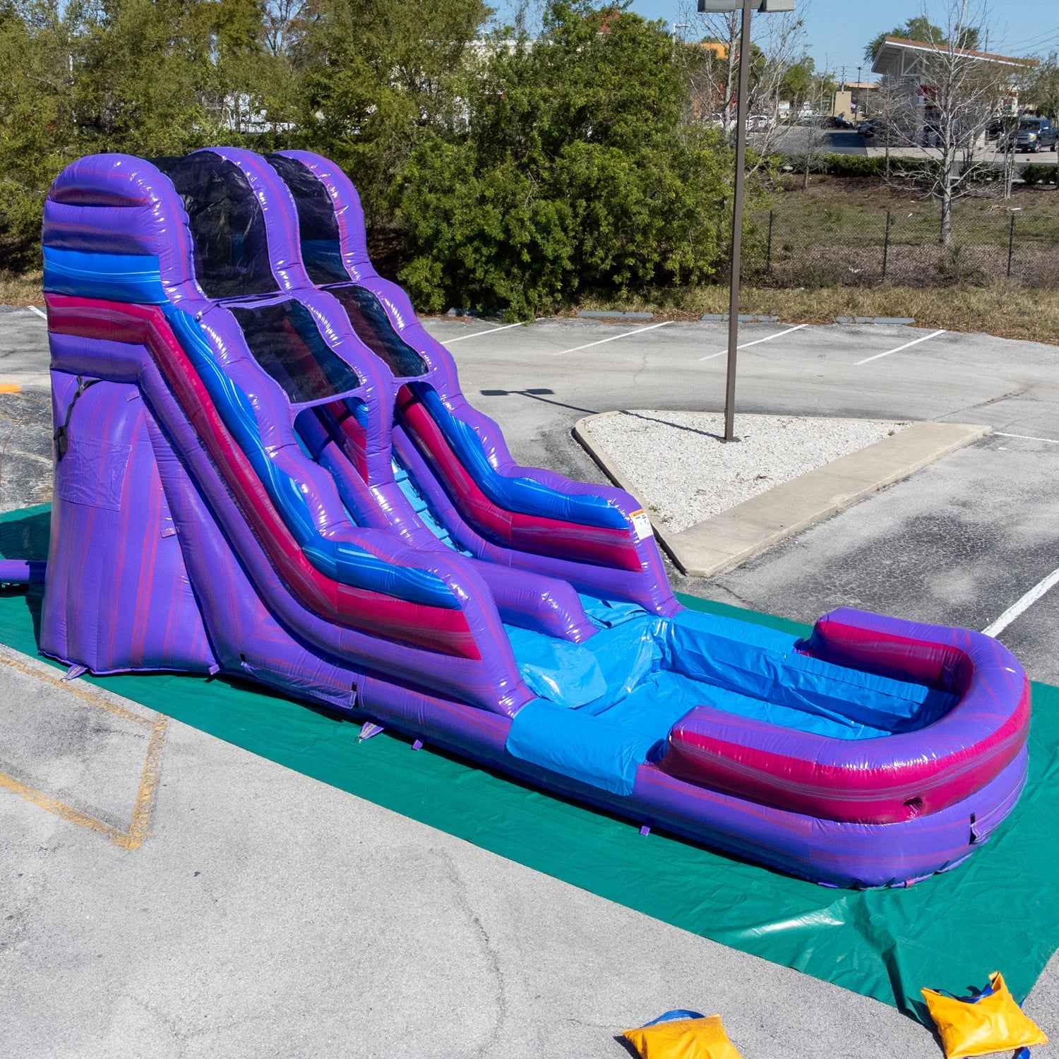 PURPLISH 15 FT SLIDE