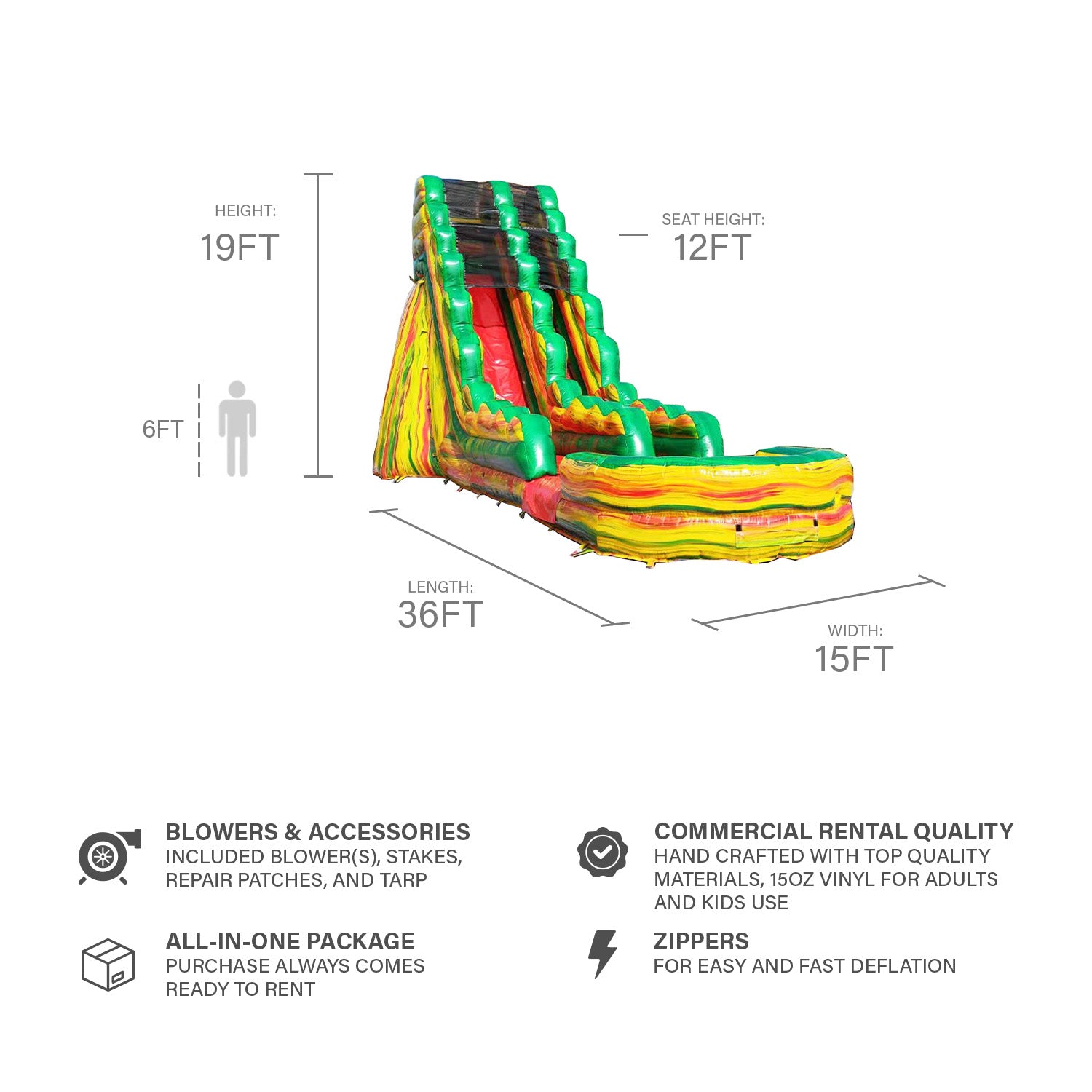 FIESTA 19 FT SLIDE