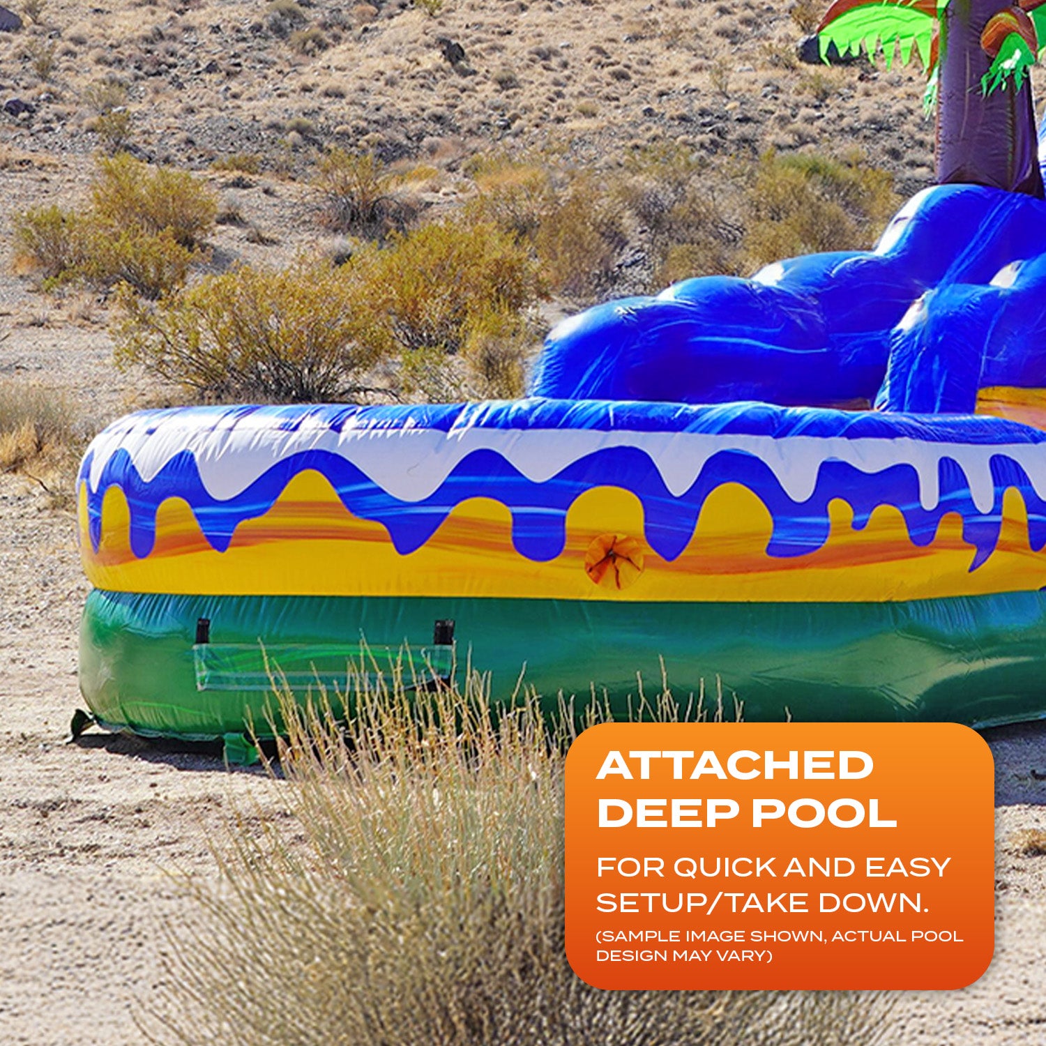 HIDDEN JAGUAR 25 FT SLIDE