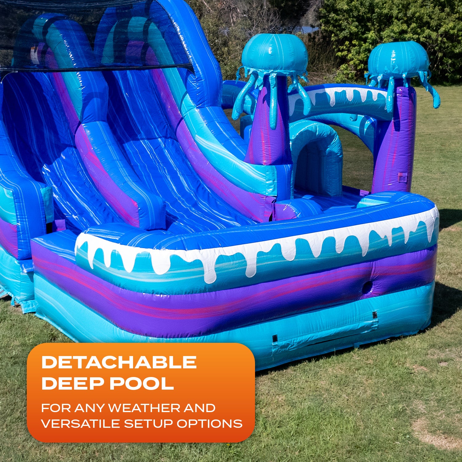 ELECTRIC U-TURN WET DRY OBSTACLE