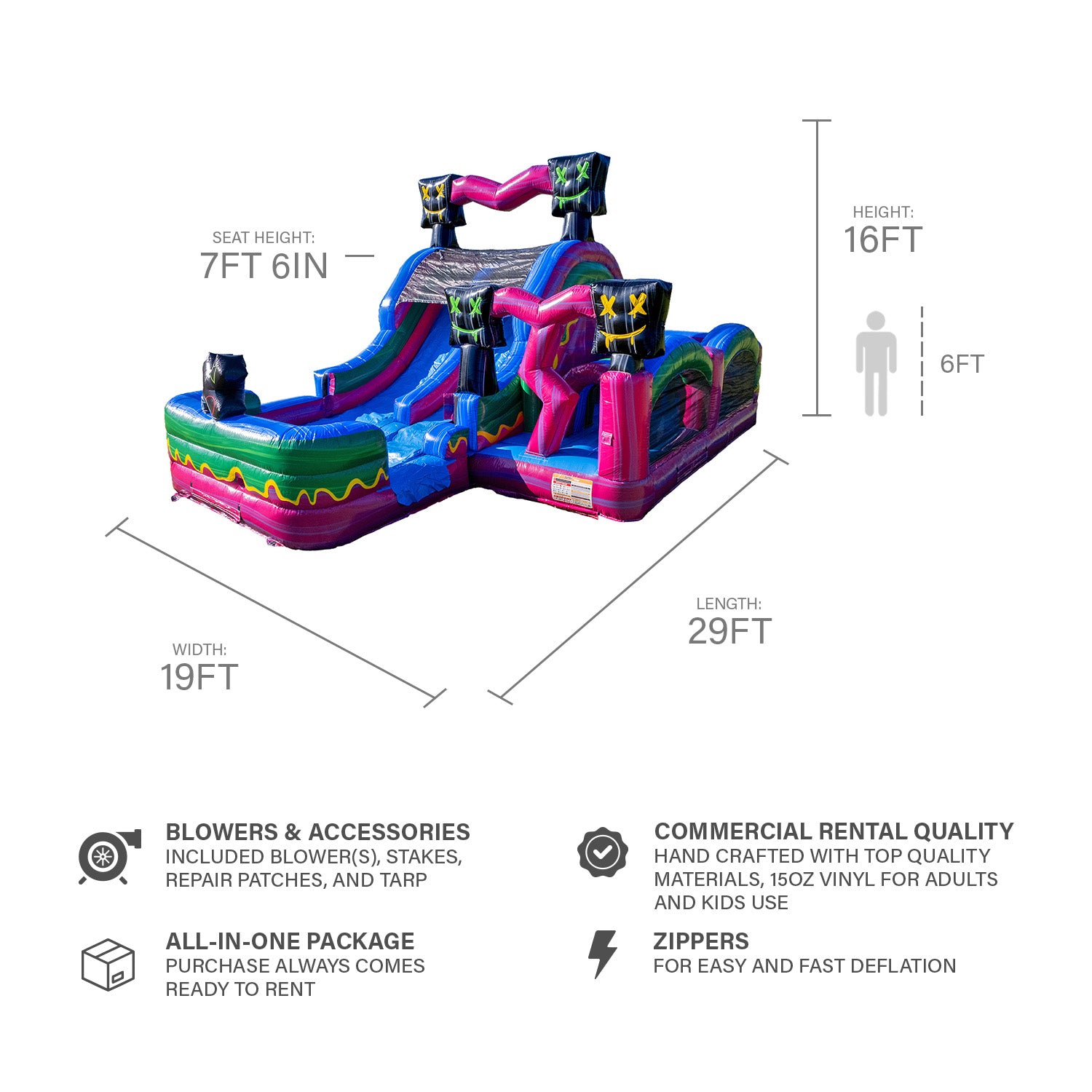 LEVEL UP U-TURN WET DRY OBSTACLE