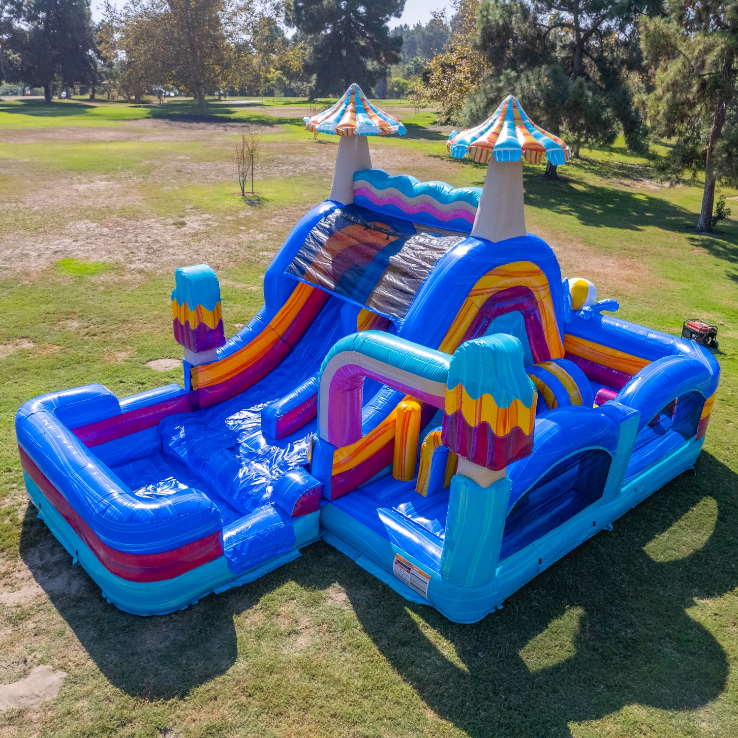 POOL PARTY U-TURN WET DRY OBSTACLE