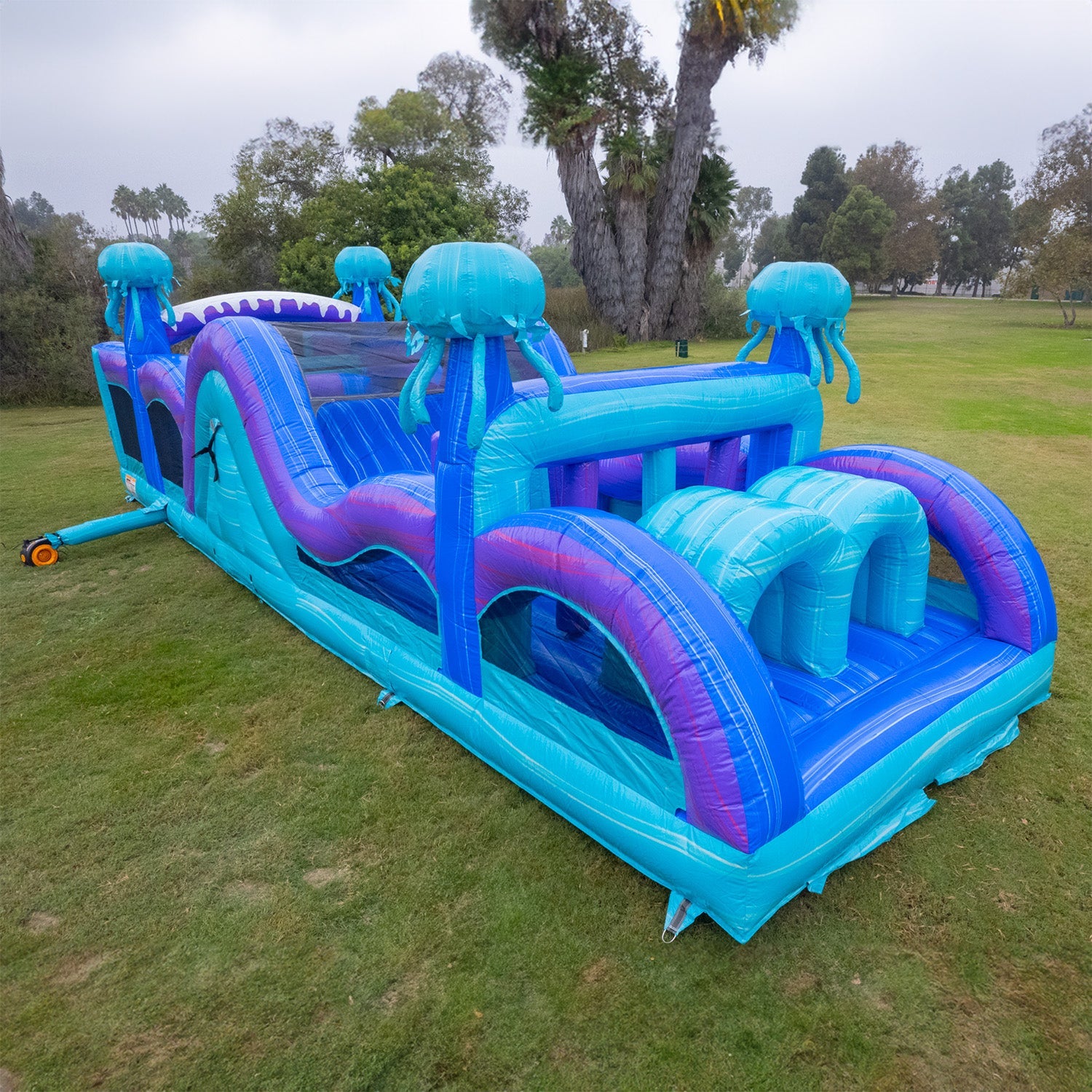 ELECTRIC 40 FT OBSTACLE - RUN 1