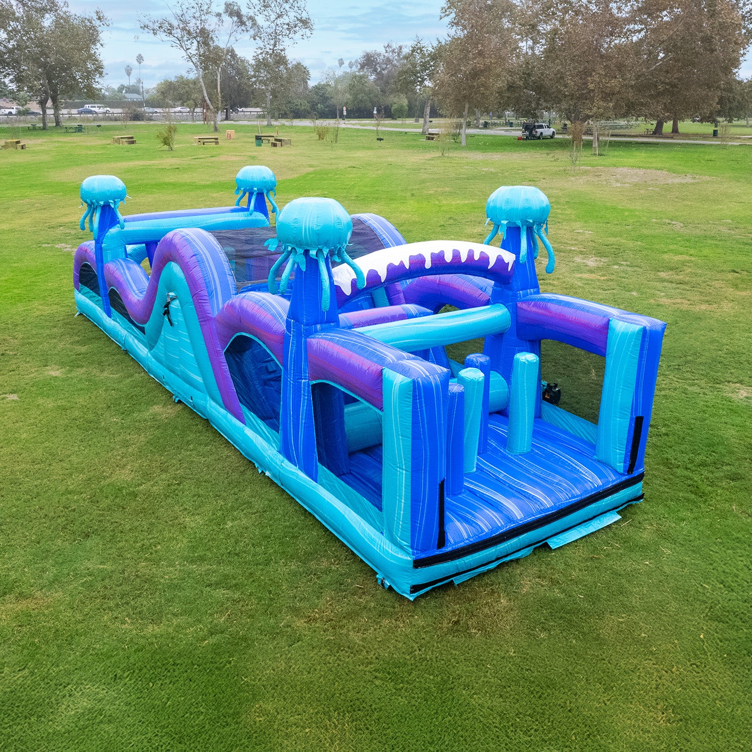 ELECTRIC 40 FT OBSTACLE - RUN 1
