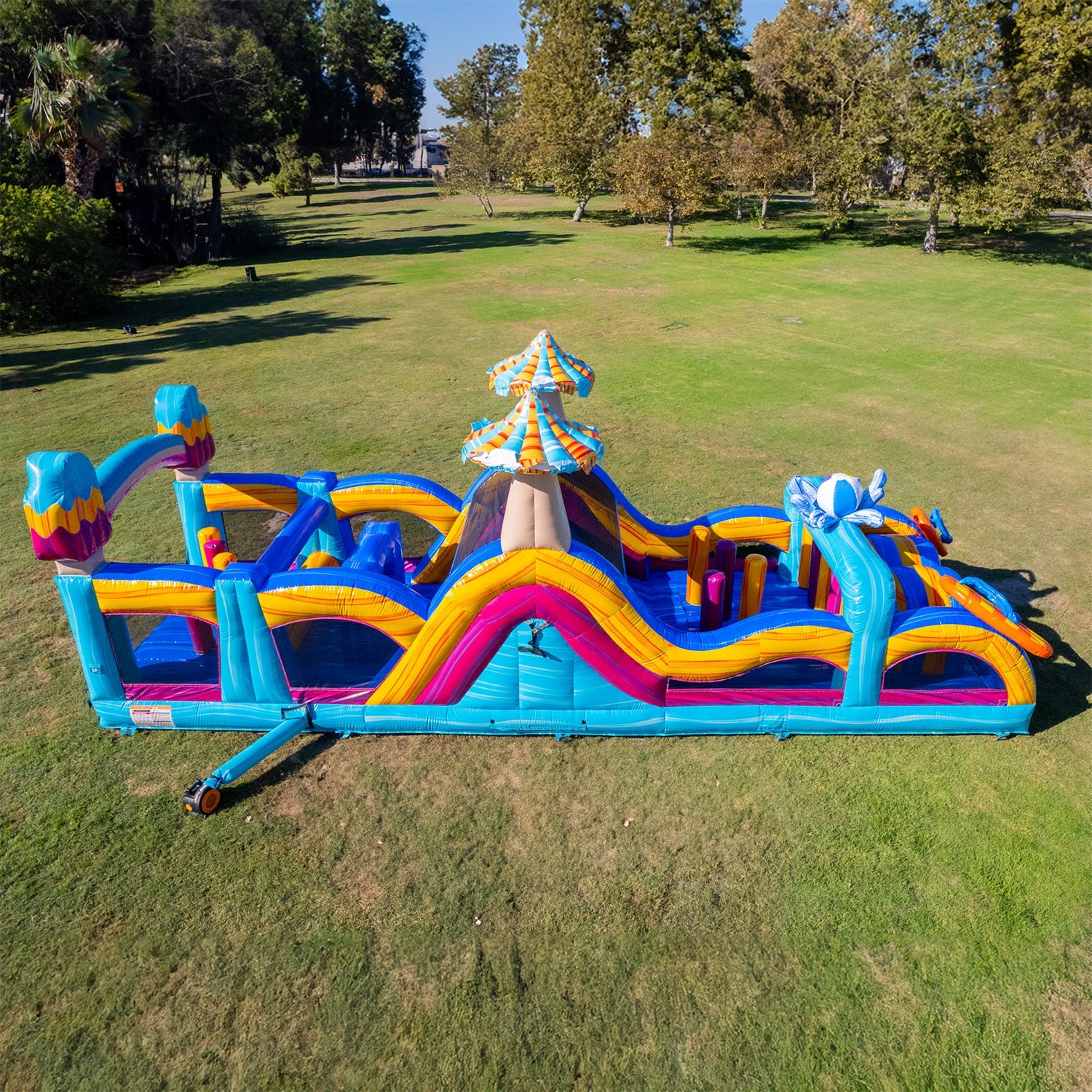 POOL PARTY 40 FT OBSTACLE - RUN 1